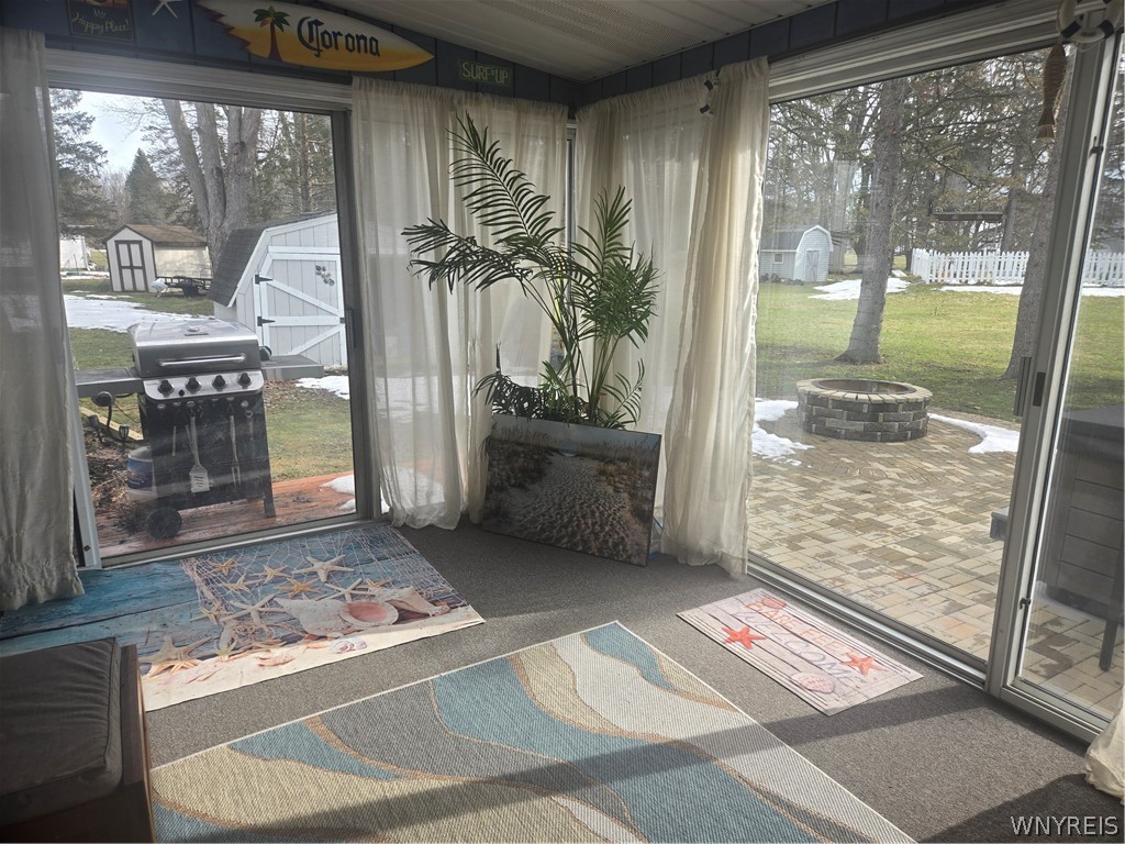 465 Rowley Road Cheektowaga, NY 14043 - Photo 16 of 24 3 season room view to back yard