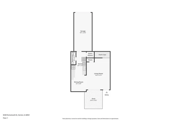 $270,000 | 8338 Portsmouth Drive, Unit B, Darien, IL 60561