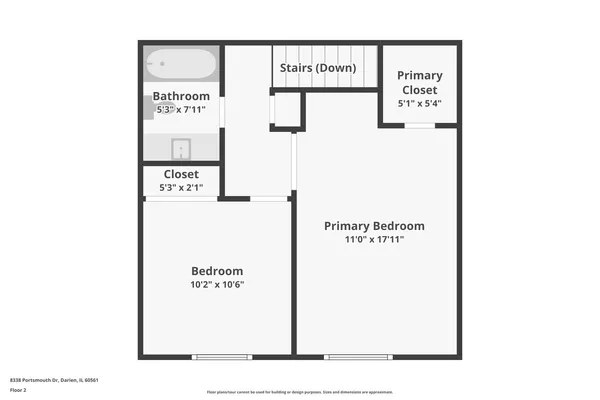 $270,000 | 8338 Portsmouth Drive, Unit B, Darien, IL 60561