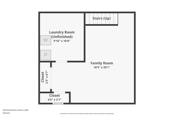 $270,000 | 8338 Portsmouth Drive, Unit B, Darien, IL 60561