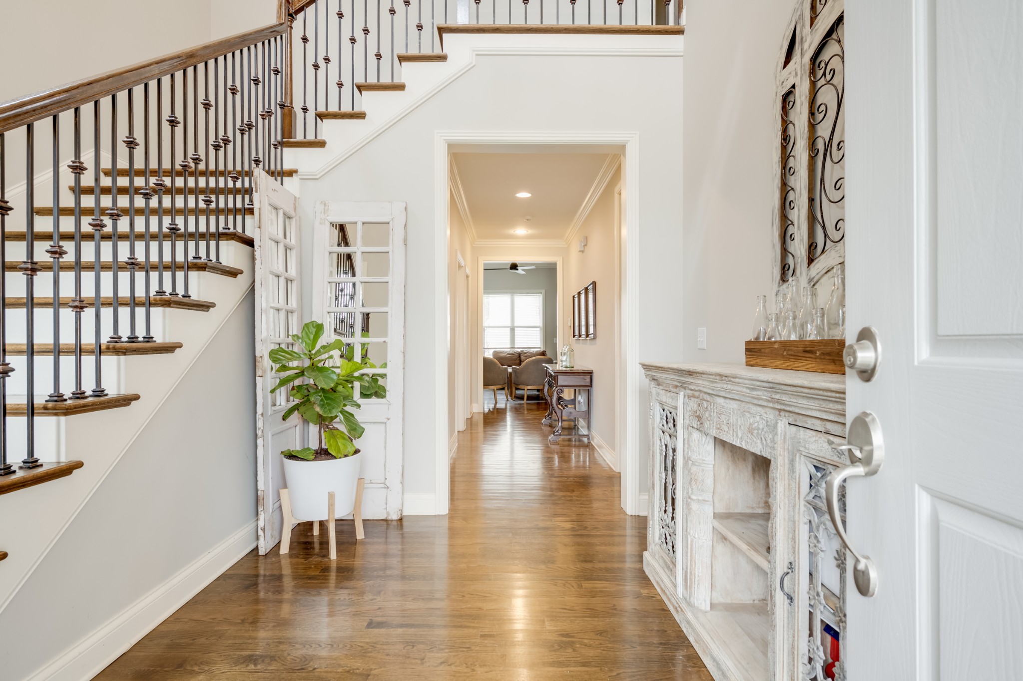 523 Ardmore Place Franklin, TN 37064 - Photo 2 of 24 a view of entryway and hall with wooden floor