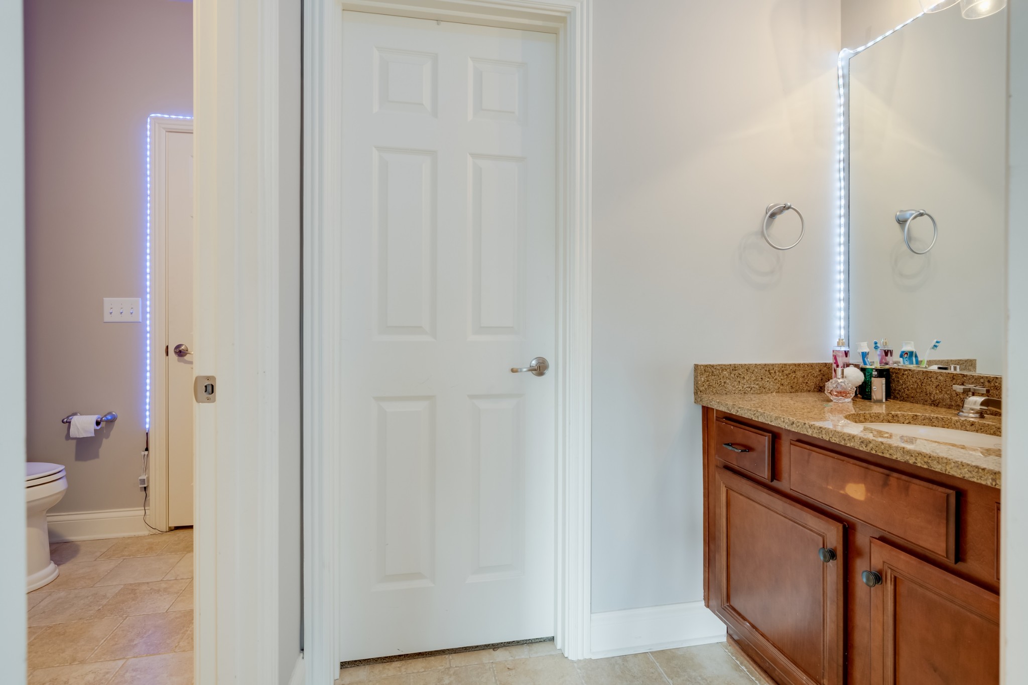 523 Ardmore Place Franklin, TN 37064 - Photo 21 of 24 a bathroom with a sink a toilet and a shower