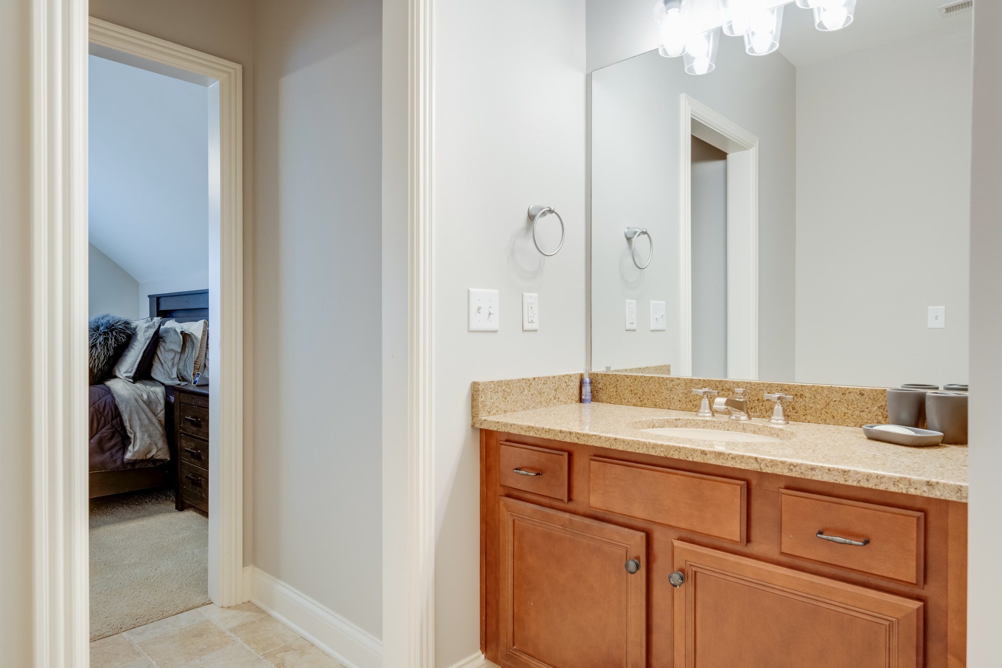 523 Ardmore Place Franklin, TN 37064 - Photo 23 of 24 a en suite bathroom with a sink and a mirror