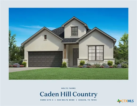 a view of a house with a yard and garage