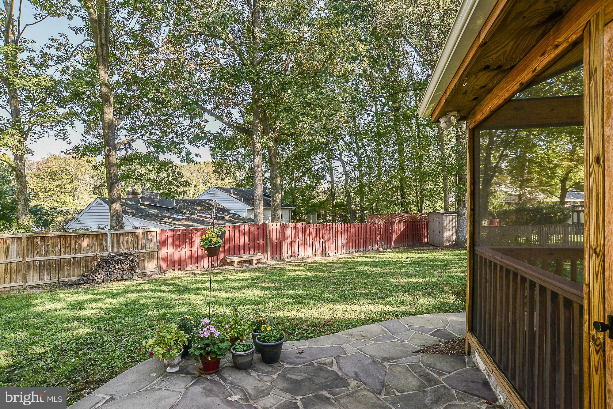 8140 Drayton Lane Springfield, VA 22151 - Photo 29 of 30 a view of a back yard