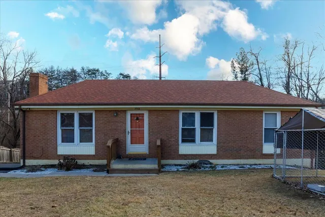 a view of front a house