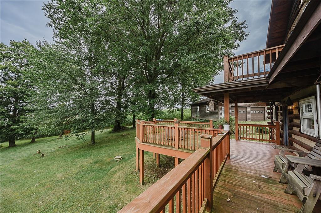 173 Anthony Road Indiana, PA 15701 - Photo 16 of 49 a view of house with outdoor seating and trees