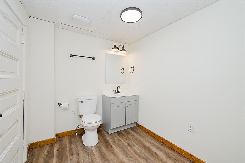 173 Anthony Road Indiana, PA 15701 - Photo 35 of 49 a bathroom with a toilet and a sink