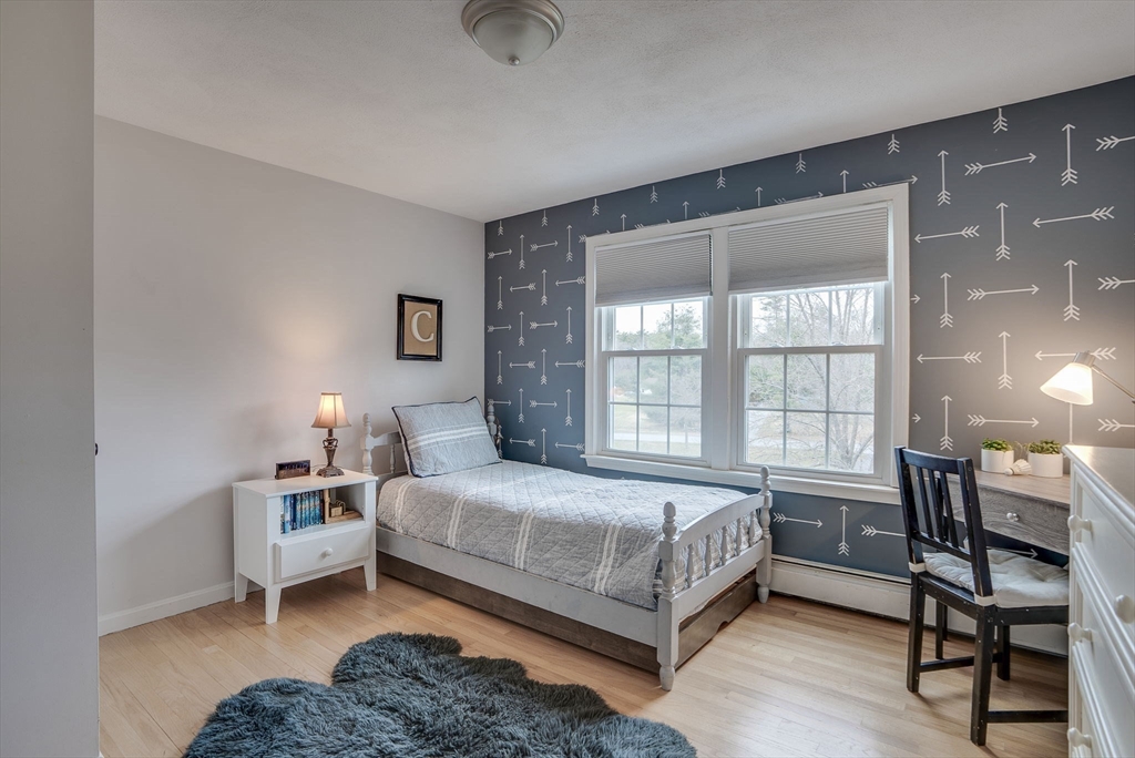 71 Houghton's Mill Road Lunenburg, MA 01462 - Photo 22 of 39 a bedroom with a bed wooden floor and a window