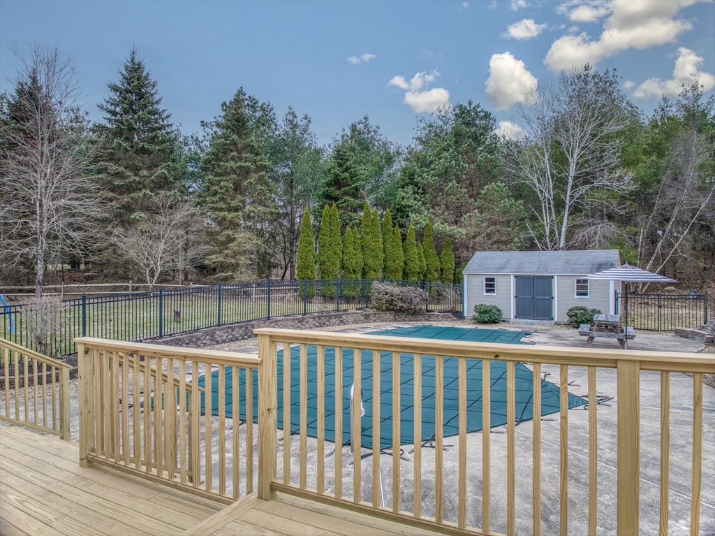 71 Houghton's Mill Road Lunenburg, MA 01462 - Photo 32 of 39 a view of a deck with a yard