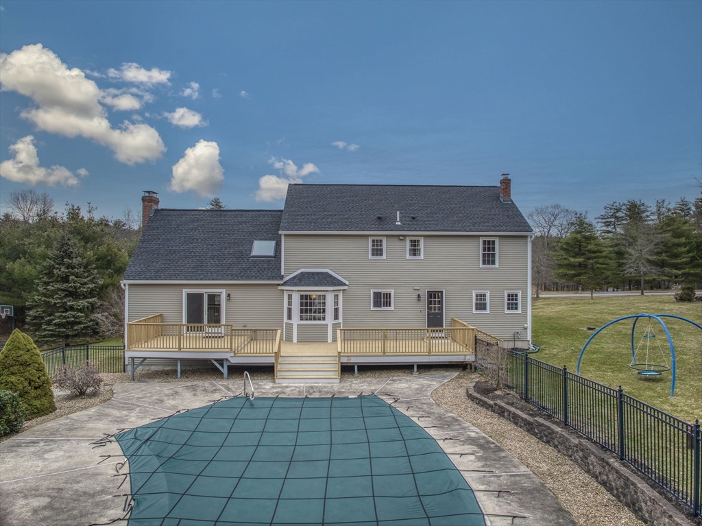 71 Houghton's Mill Road Lunenburg, MA 01462 - Photo 34 of 39 a aerial view of a house with many windows