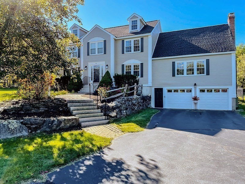71 Houghton's Mill Road Lunenburg, MA 01462 - Photo 38 of 39 a front view of house with yard and outdoor seating
