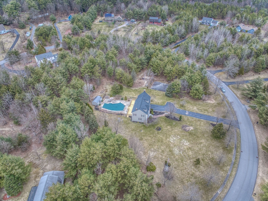 71 Houghton's Mill Road Lunenburg, MA 01462 - Photo 4 of 39 an aerial view of a house with a yard