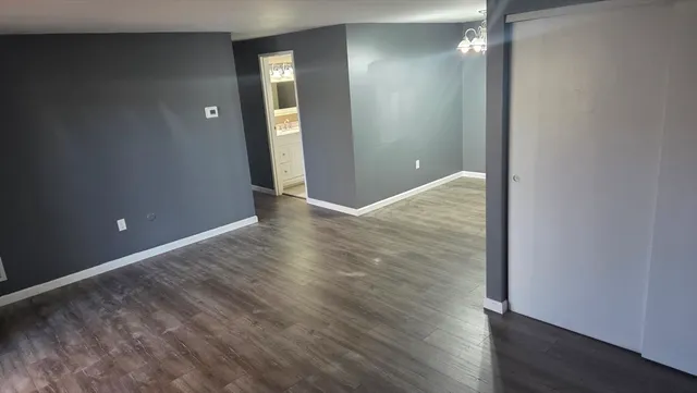 a view of a walk in closet