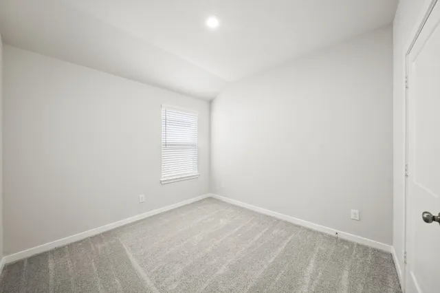 a view of empty room