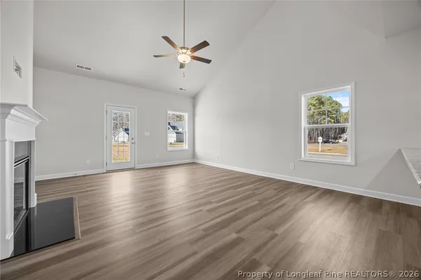 a view of empty room