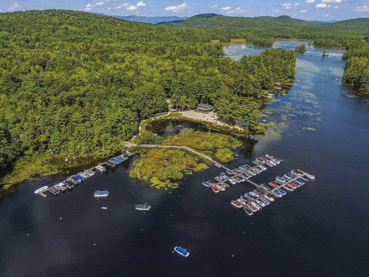 50 North Bay Road Bridgton, ME 04009 - Photo 60 of 63 Aerial - Association Clubhouse & Beach