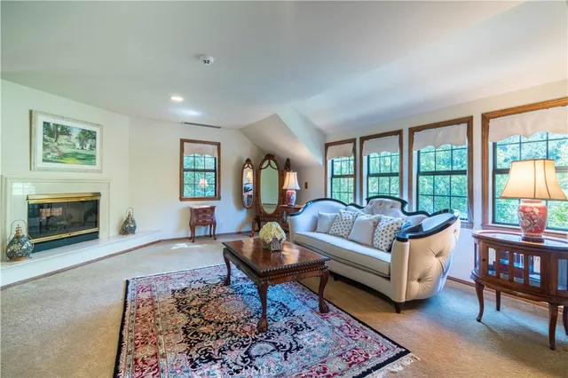 a bedroom with a bed and a cabinets