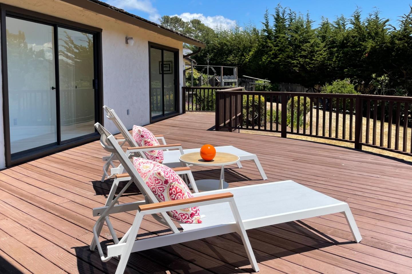 25815 Rio Vista Drive Carmel, CA 93923 - Photo 45 of 49 a view of a patio with wooden floor