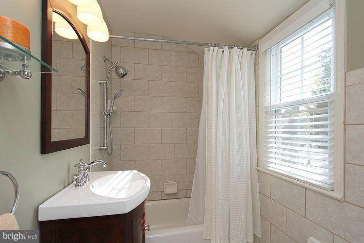 8209 Maple Ridge Road Bethesda, MD 20814 - Photo 19 of 26 Renovated Hall Bath