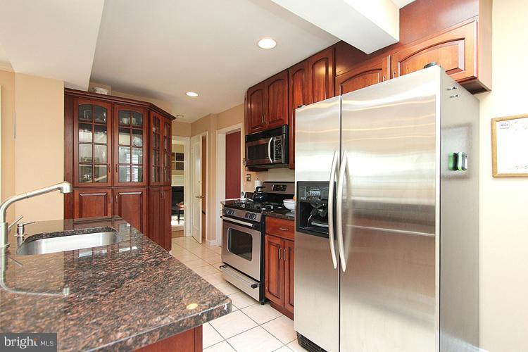 8209 Maple Ridge Road Bethesda, MD 20814 - Photo 3 of 26 Gourmet Kitchen with Stainless Steel Appliances