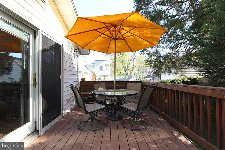 8209 Maple Ridge Road Bethesda, MD 20814 - Photo 22 of 26 Deck off Family Room