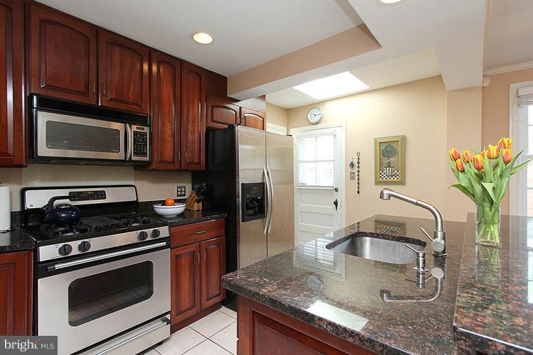 8209 Maple Ridge Road Bethesda, MD 20814 - Photo 6 of 26 Gourmet Kitchen with Granite Counter tops