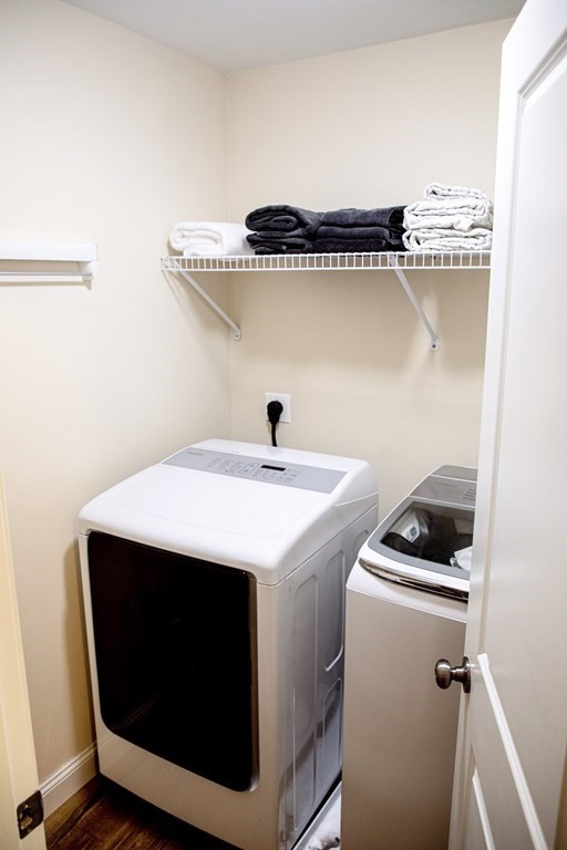 27 Fay Road, Unit 27 Framingham, MA 01702 - Photo 16 of 32 a utility room with dryer and washer