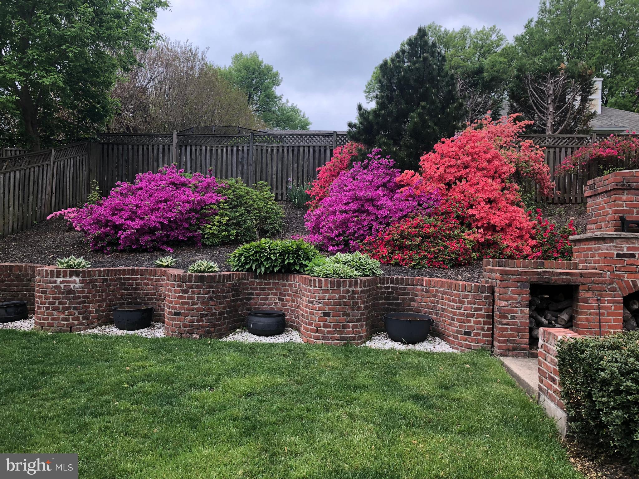 5016 Sangamore Road Bethesda, MD 20816 - Photo 29 of 31 Backyard in the Spring