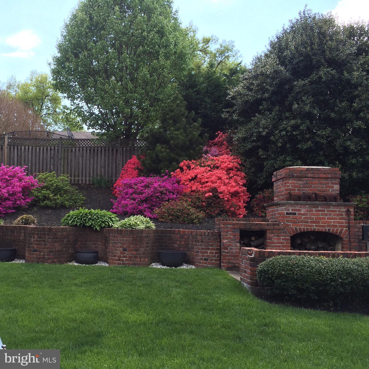 5016 Sangamore Road Bethesda, MD 20816 - Photo 30 of 31 Backyard in the Spring