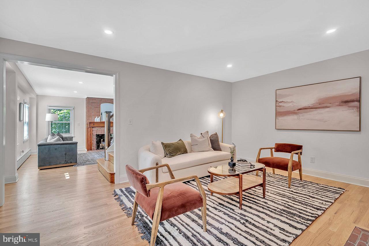 513 Cherry Valley Road Princeton, NJ 08540 - Photo 13 of 52 a living room with furniture and wooden floor