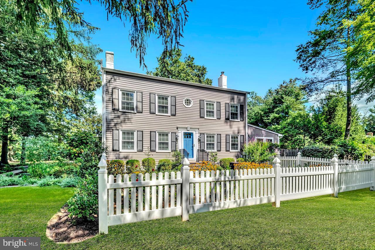 513 Cherry Valley Road Princeton, NJ 08540 - Photo 2 of 52 a front view of a house with a garden