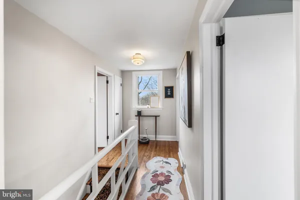 a view of a hallway with interior of the house