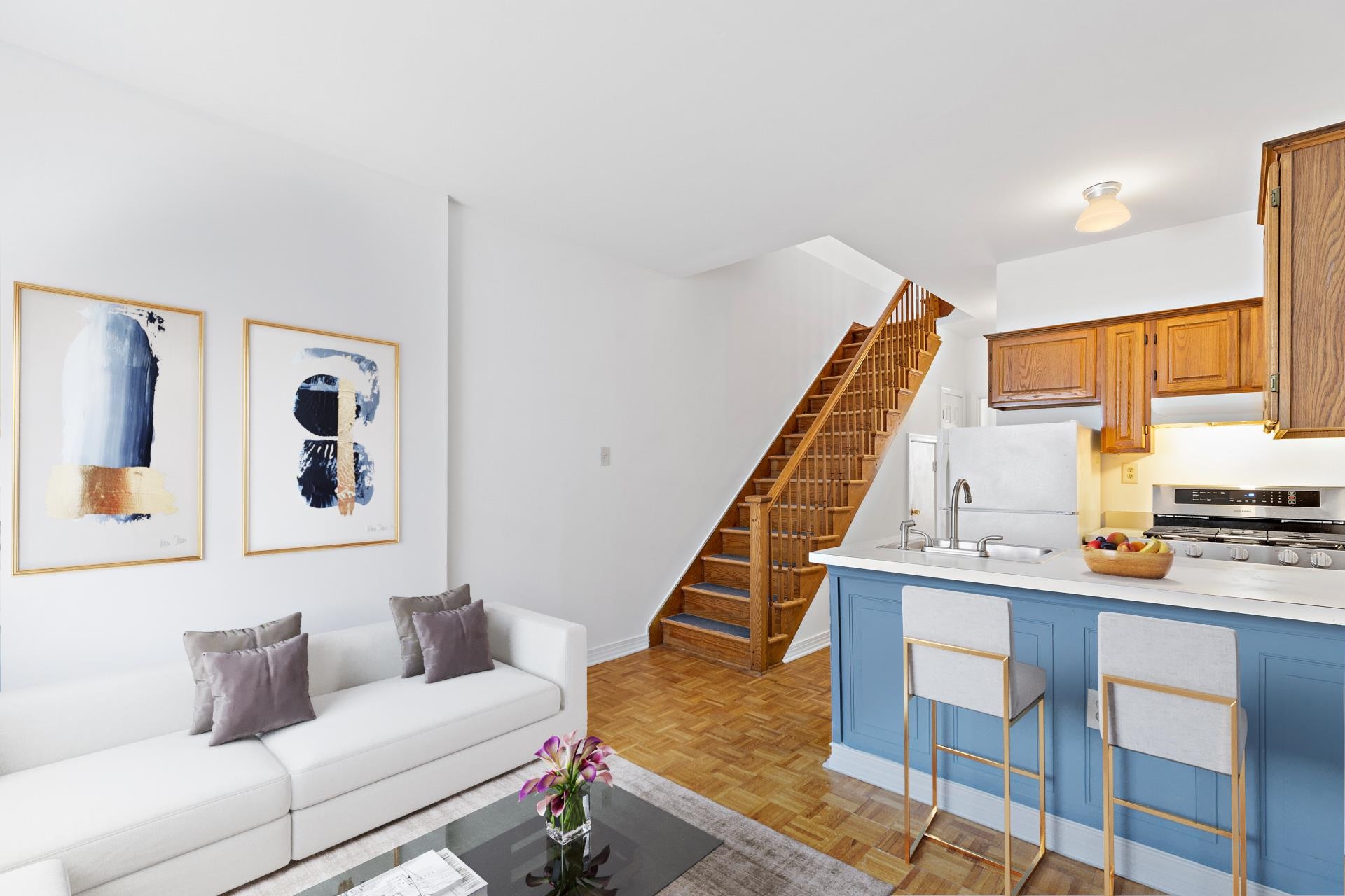 82 Jackson Street, Unit B5 Hoboken, NJ 07030 - Photo 1 of 14 a living room with furniture