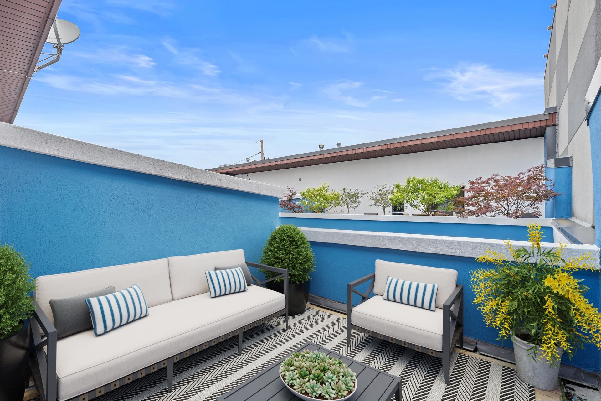 82 Jackson Street, Unit B5 Hoboken, NJ 07030 - Photo 13 of 14 a outdoor living room with furniture