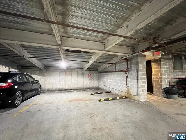 a view of a building with a street