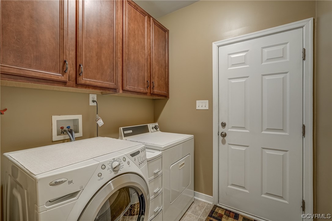 2407 Cascade Meadows Drive Midlothian, VA 23112 - Photo 14 of 48 a utility room with dryer and washer