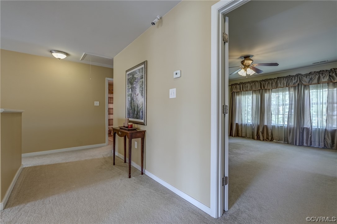 2407 Cascade Meadows Drive Midlothian, VA 23112 - Photo 25 of 48 a view of a hallway with windows