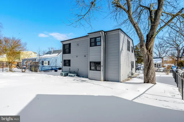 a view of snow covered with snow