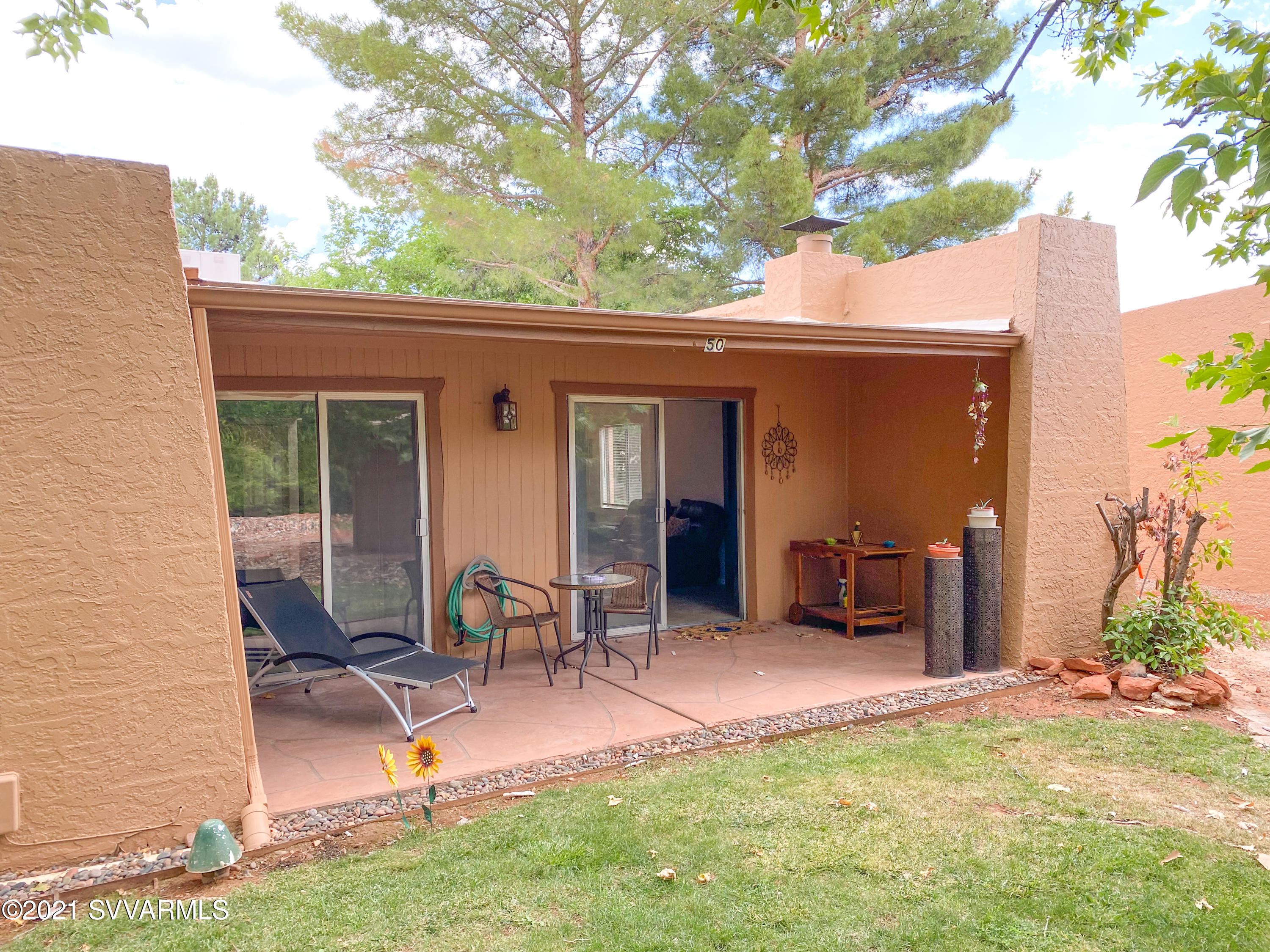 130 Castle Rock Road, Unit 50 Sedona, AZ 86351 - Photo 18 of 21 Back patio