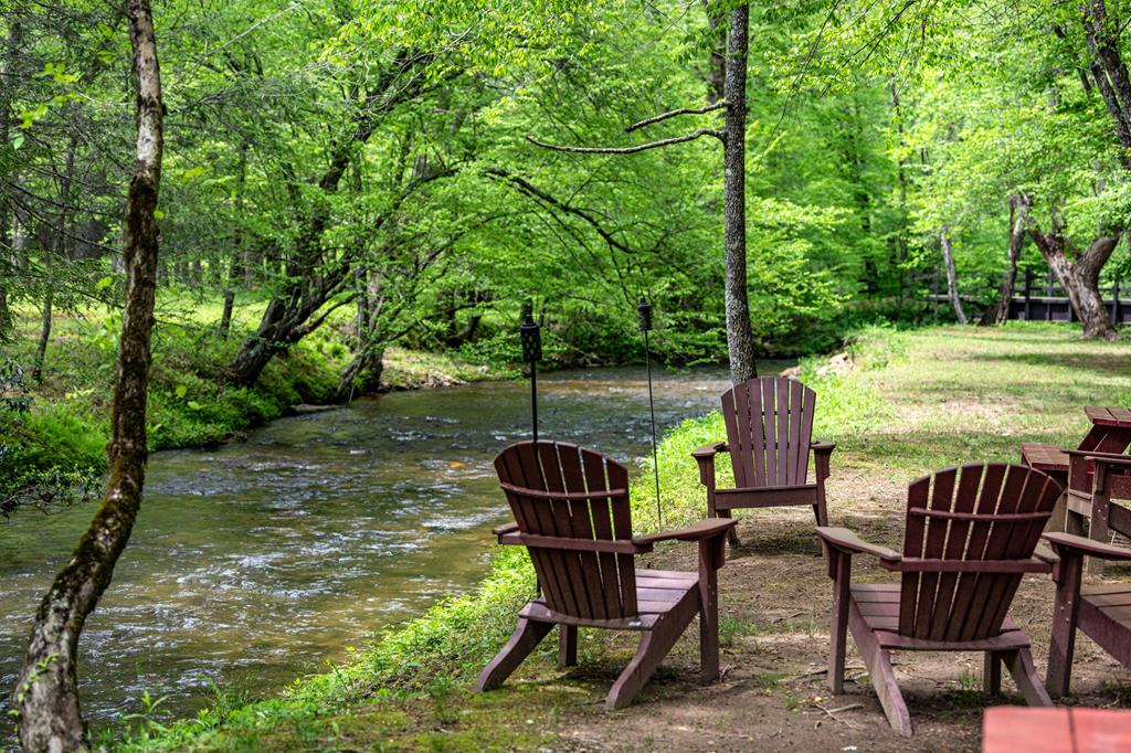 Lot 11 Creek Camp Road Ellijay, GA 30536 - Photo 19 of 40 a view of a chairs and table in the patio