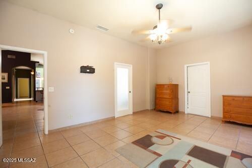 480 Camino Ramanote Rio Rico, AZ 85648 - Photo 15 of 43 Another angle view of primary bedroom, door into bathroom.