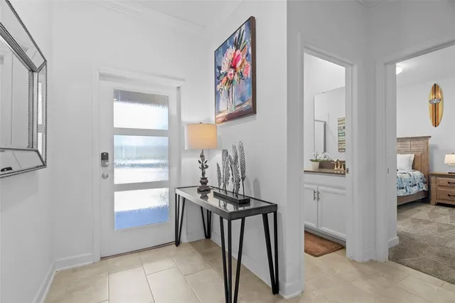 a view of entryway and hall