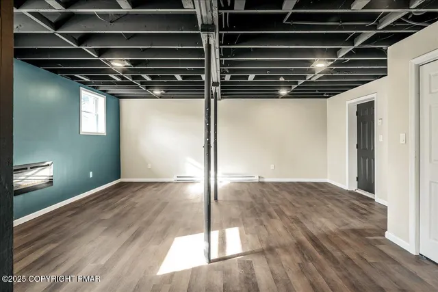 a view of an empty kitchen