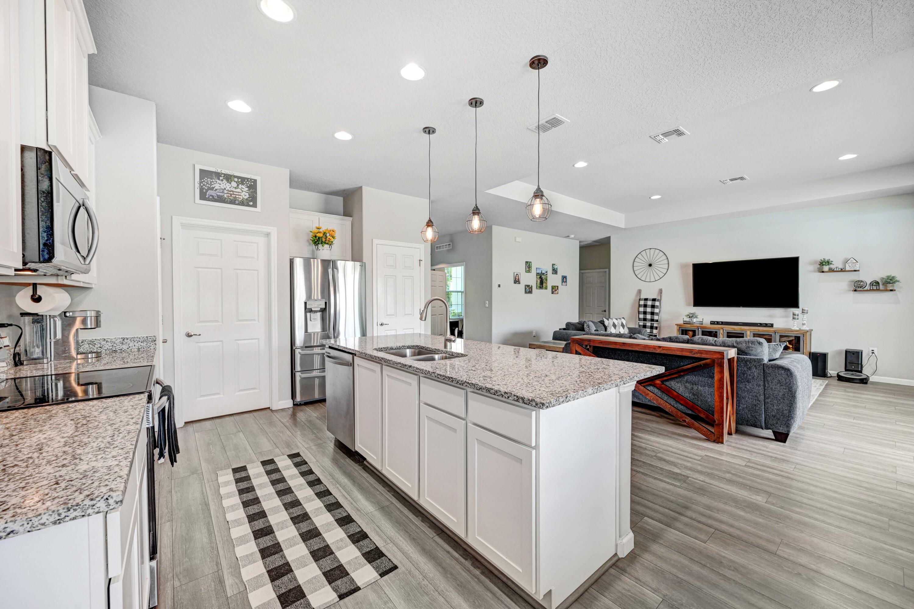 874 Cochran Road Southeast Palm Bay, FL 32909 - Photo 15 of 34 Pendant lights over the Island