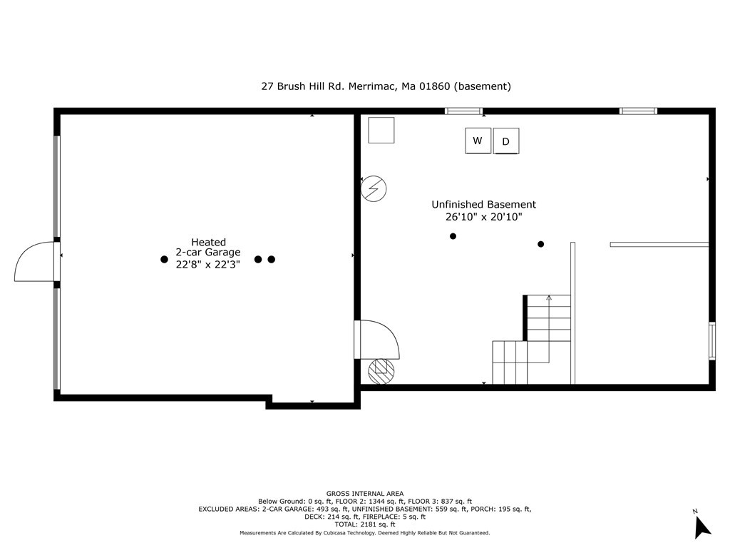 27 Brush Hill Road Merrimac, MA 01860 - Photo 23 of 26 a picture of a floor plan