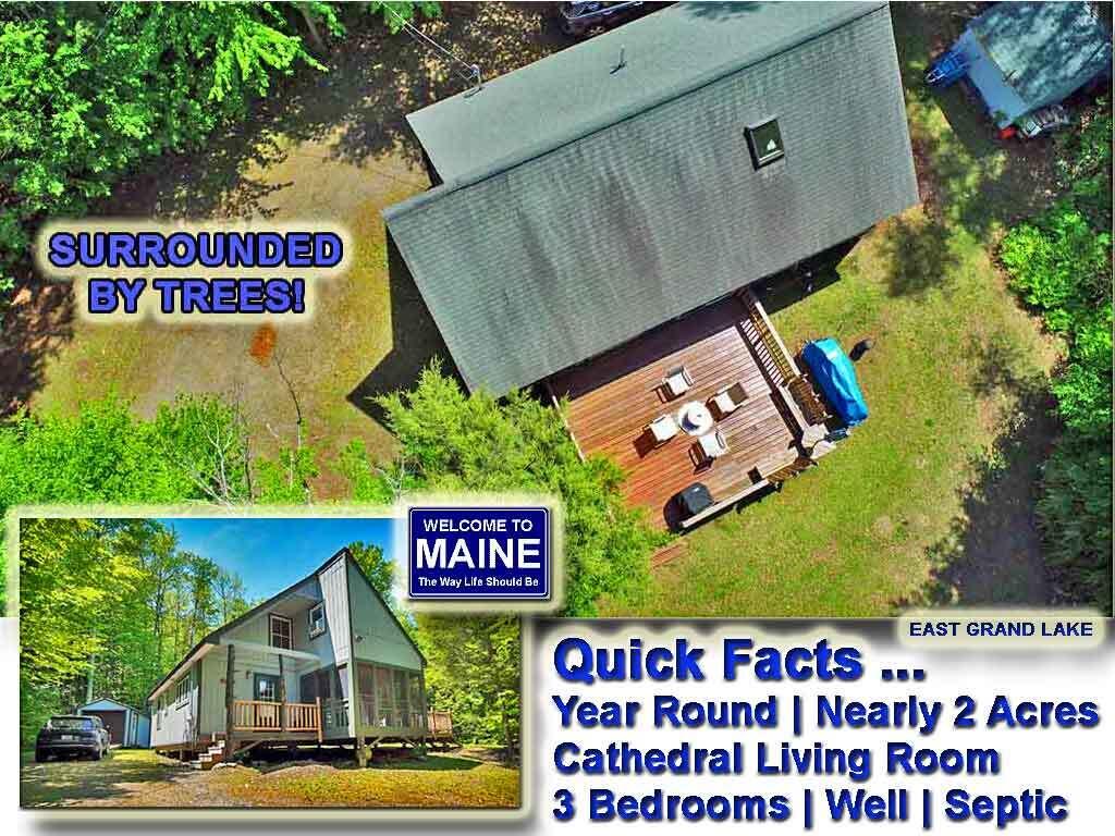 323 Sandy Beach Road Danforth, ME 04424 - Photo 1 of 81 year-round-lake-house-in-ma