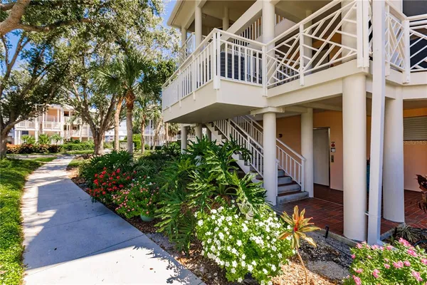 a front view of a multi story residential apartment buildings
