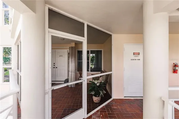 a view of a balcony and a sink