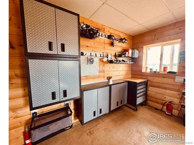 a view of outdoor space with seating area